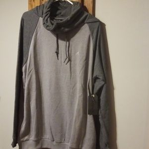Mens raglan hoodie